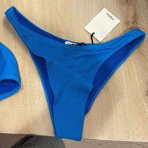Flamands Caribbean Blue Rib Fisch Swim bottoms- M- New with tags